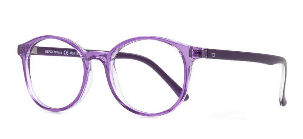 BENX FANTASIA Eyeglasses Kid Kid,Man,Woman,Unisex Round Full-Rimmed Grilamid (TR90) Unfiltered BXFNTS 1311-C.06